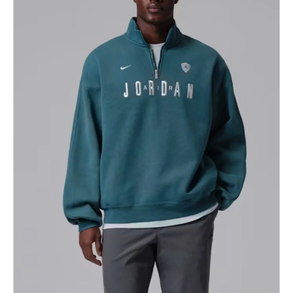 Jordan Flight Men's Graphic Fleece 1/4-Zip IF1816-464  XX Large NWT